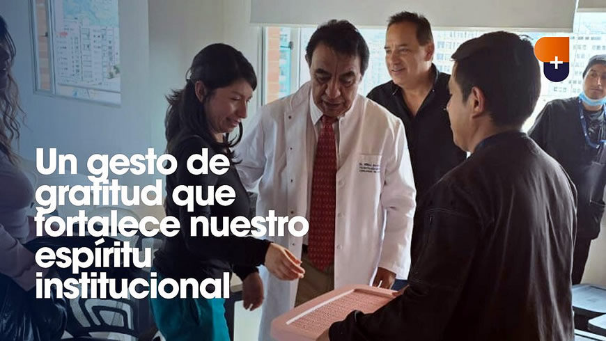 Un gesto de gratitud que fortalece nuestro espíritu institucional