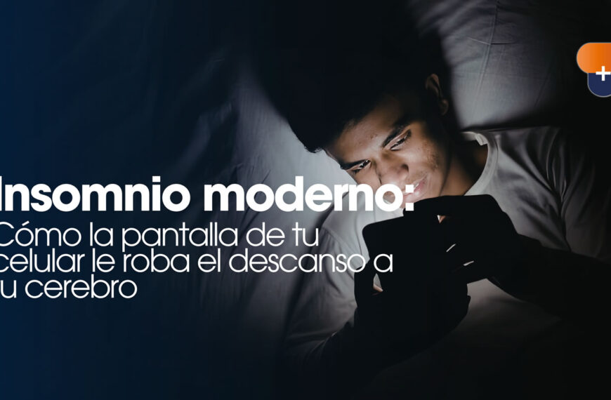 Insomnio moderno: Cómo la pantalla de tu celular le roba el descanso a tu cerebro